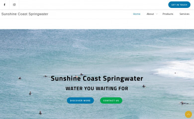 sunshinecoastspringwater.com.au screenshot