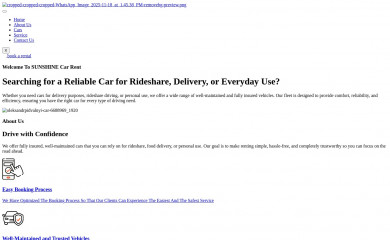sunshinecarrentals.com.au screenshot
