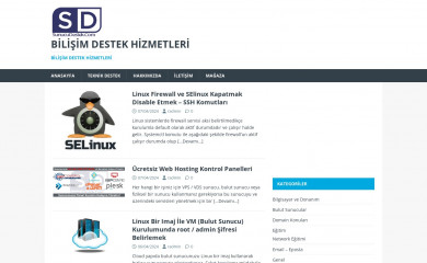 sunucudestek.com screenshot