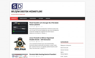 sunucudestek.com screenshot