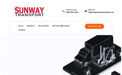 sunwaytransport.com screenshot