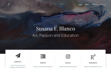 susanafblanco.com screenshot