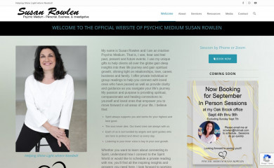 susanrowlen.com screenshot
