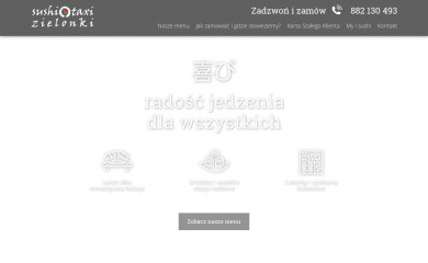 sushitaxizielonki.pl screenshot