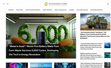 sustainability-times.com screenshot