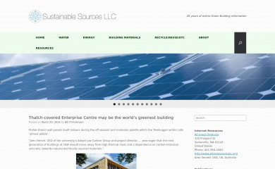 sustainablesources.com screenshot