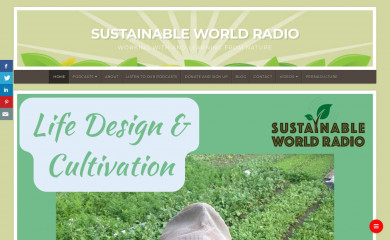 sustainableworldradio.com screenshot