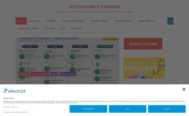 sustainfashion.info screenshot