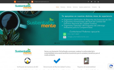 sustentablemente.com screenshot