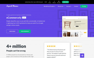 eCommercely screenshot