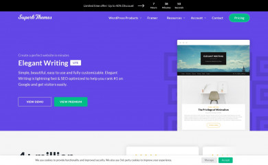 ElegantWriting screenshot