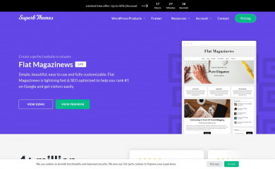FlatMagazinews screenshot
