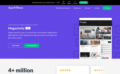https://superbthemes.com/magazinely/magazinely-info/ screenshot