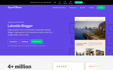 Lakeside Blogger screenshot