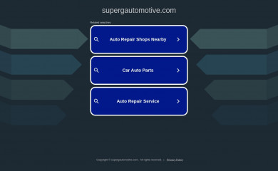 supergautomotive.com screenshot