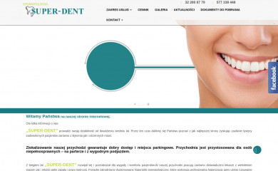 superdent.bytom.pl screenshot