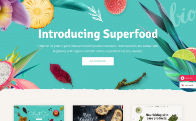 https://superfood.qodeinteractive.com/landing/ screenshot