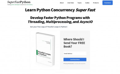 superfastpython.com screenshot