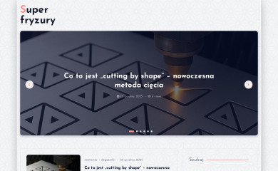 superfryzury.pl screenshot