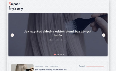 superfryzury.pl screenshot