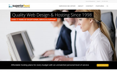 superior-host.com screenshot