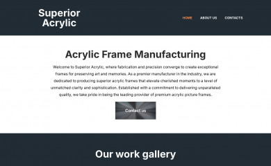 superioracrylic.com screenshot