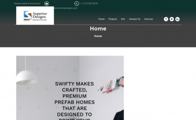 superiorhomedesigns.com screenshot