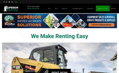 superiorrental.com screenshot
