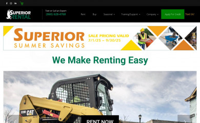 superiorrental.com screenshot