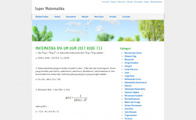 supermatematika.com screenshot
