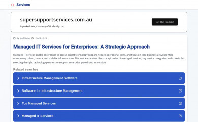 supersupportservices.com.au screenshot