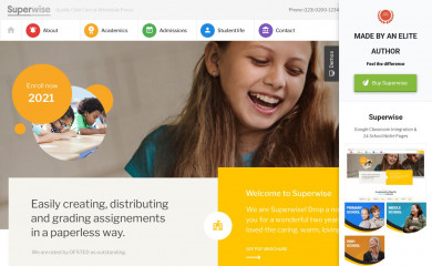 Superwise Child Theme screenshot