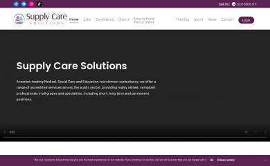 supplycaresolutions.co.uk screenshot