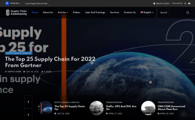 supplychaincommunity.org screenshot