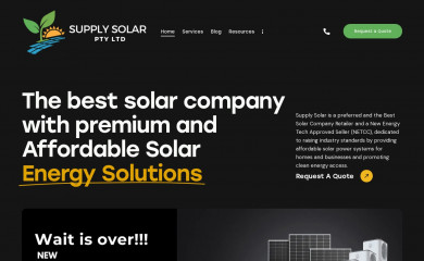 supplysolar.com.au screenshot