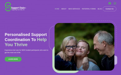 supportchain.com.au screenshot