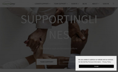 supportinglines.com screenshot