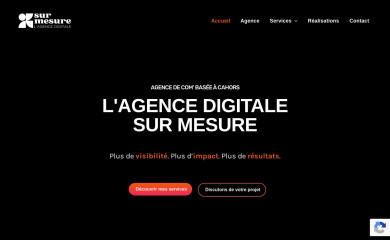 surmesuredigital.fr screenshot