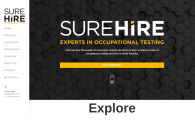surehire.ca screenshot