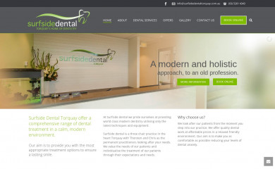 surfsidedentaltorquay.com.au screenshot