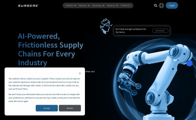 surgere.com screenshot