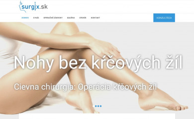 surgix.sk screenshot