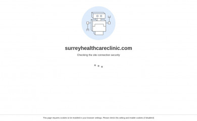 surreyhealthcareclinic.com screenshot