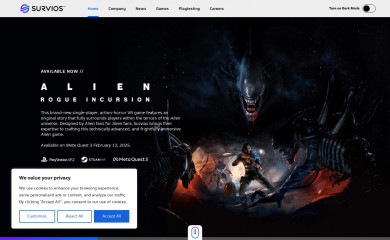 survios.com screenshot