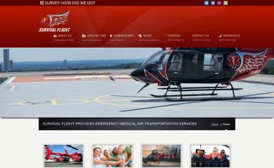 survivalflightinc.com screenshot