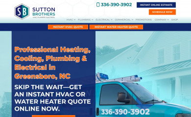 suttonbros.com screenshot