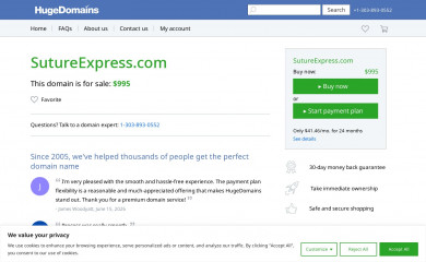 sutureexpress.com screenshot