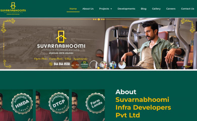suvarnabhoomiinfra.com screenshot
