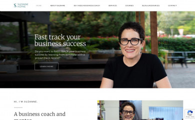 suzannehoyne.com.au screenshot