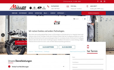 suzuki-mueller.de screenshot